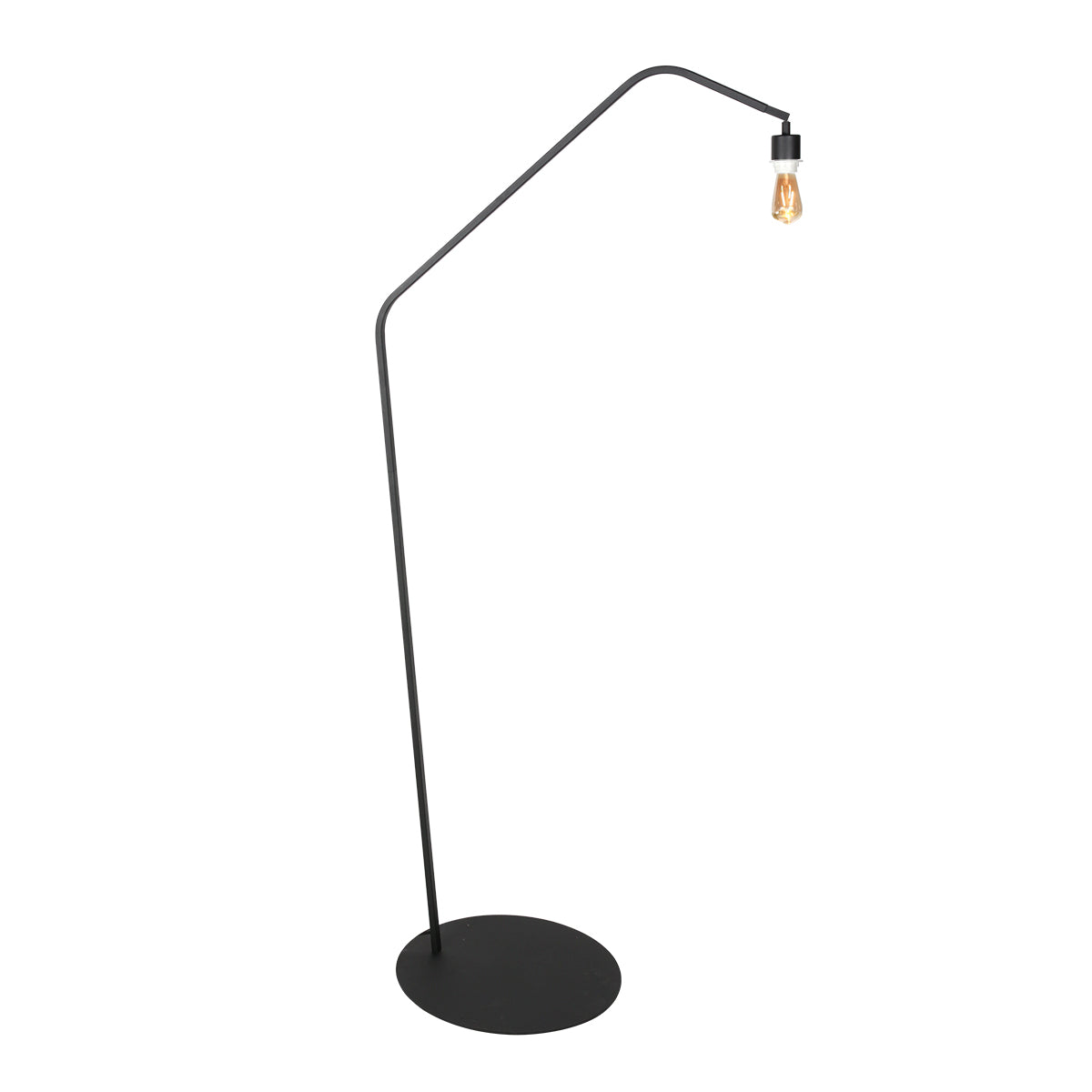 Čierna oblúková stojacia lampa Anne Lighting ZigZag – obrázok 10