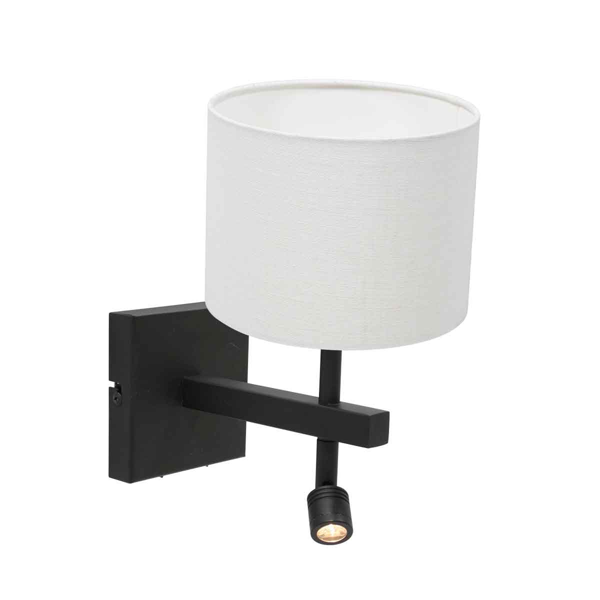 moderne-wandlamp-met-witte-kap-steinhauer-stang-variant-image1