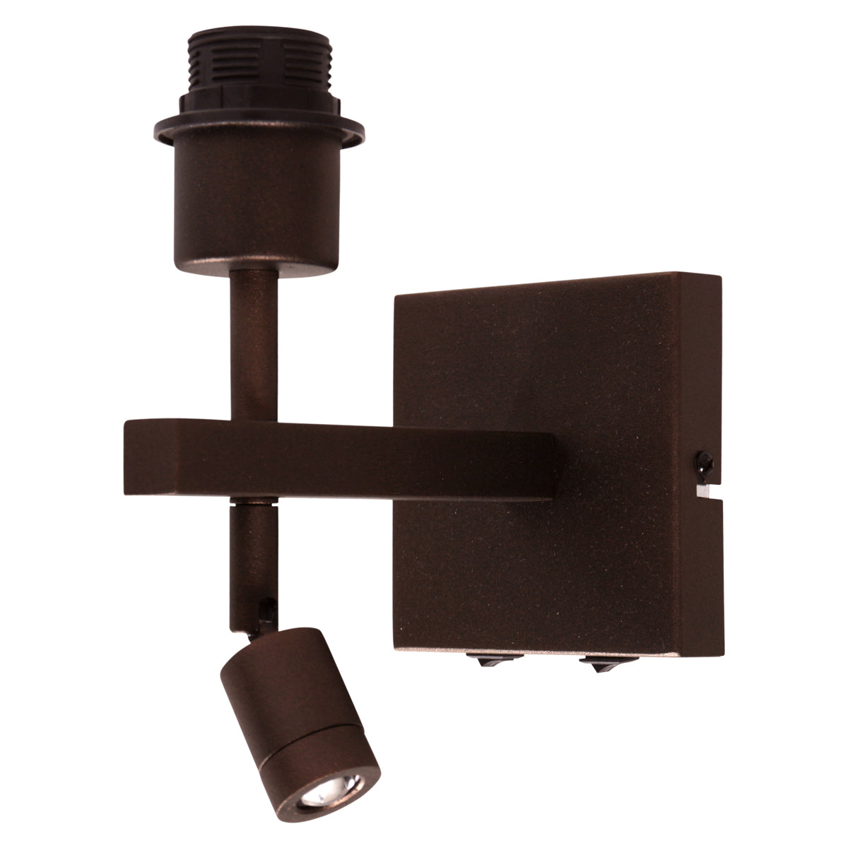 wandlamp-met-leeslamp-cacao-metaal-steinhauer-stang-main-image