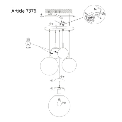 moderne-amberkleurige-glazen-hanglamp-metaal-steinhauer-bollique-led-variant-image9
