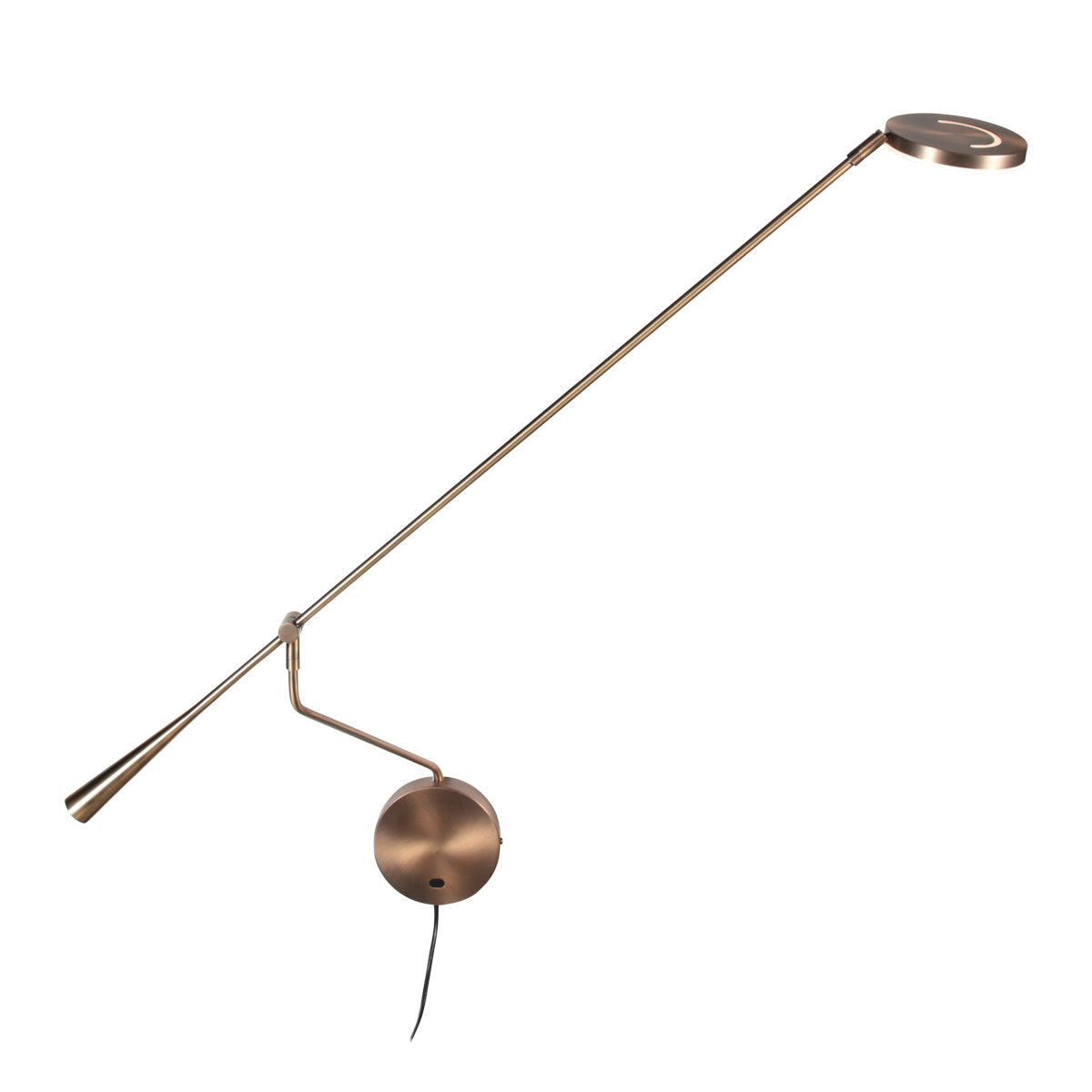 bronzen-wandlamp-soleil-2-met-zwenkarm-main-image