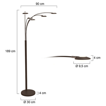 mexlite-synna-5-lichts-booglamp-cacao-met-led-en-dimmer-variant-image7
