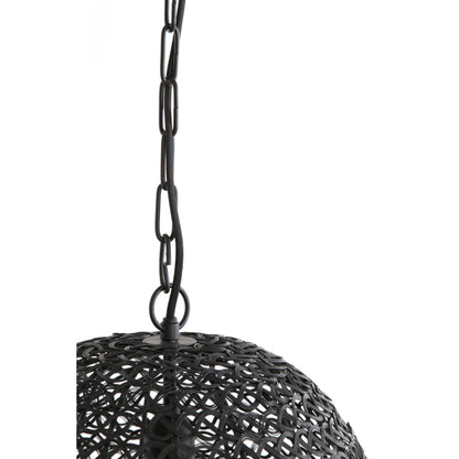 rustieke-zwarte-hanglamp-geweven-light-living-finou-variant-image1