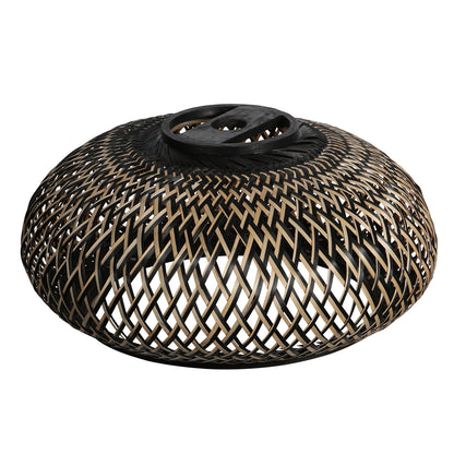 zwart-naturel-gevlochten-ronde-kap-anne-lighting-maze-main-image