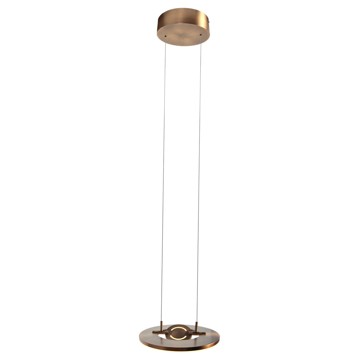 Steinhauer Exclusive Soleil hanglamp brons met draaibare ringen