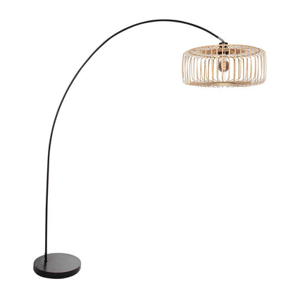 lange-boog-vloerlamp-zwart-met-naturel-kap-mexlite-solva-main-image