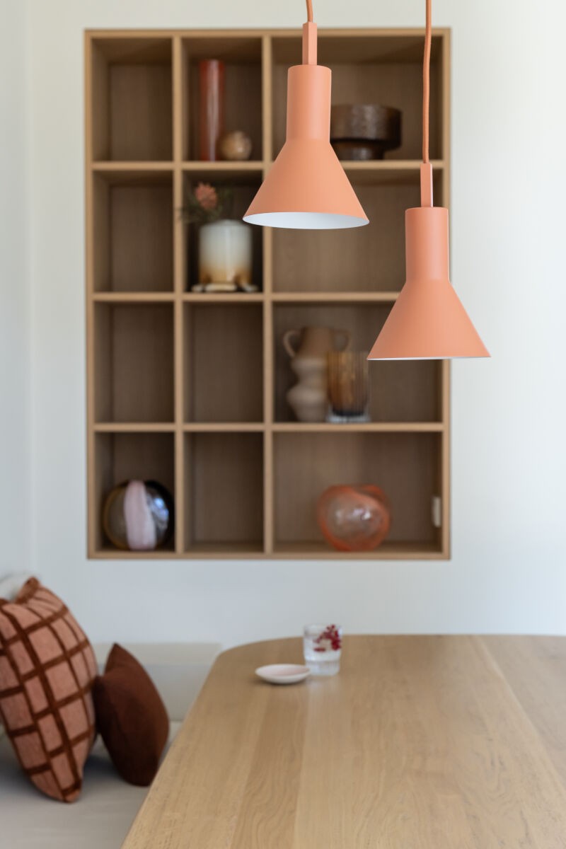 Lampada a sospensione in metallo terracotta caratteristica It's About RoMi Stavanger – immagine 6