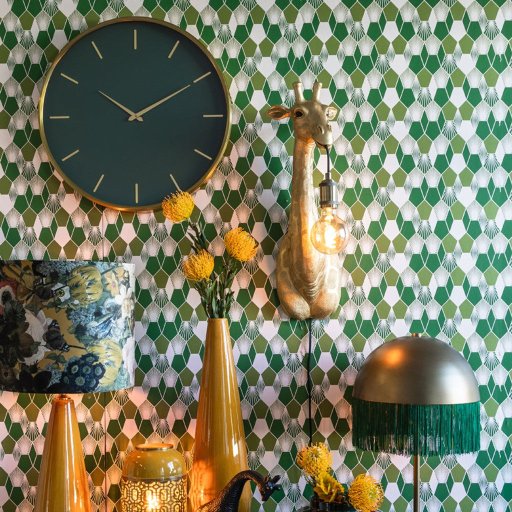 Giraffe Wall Light in Gold | Light & Living – lifestyle image