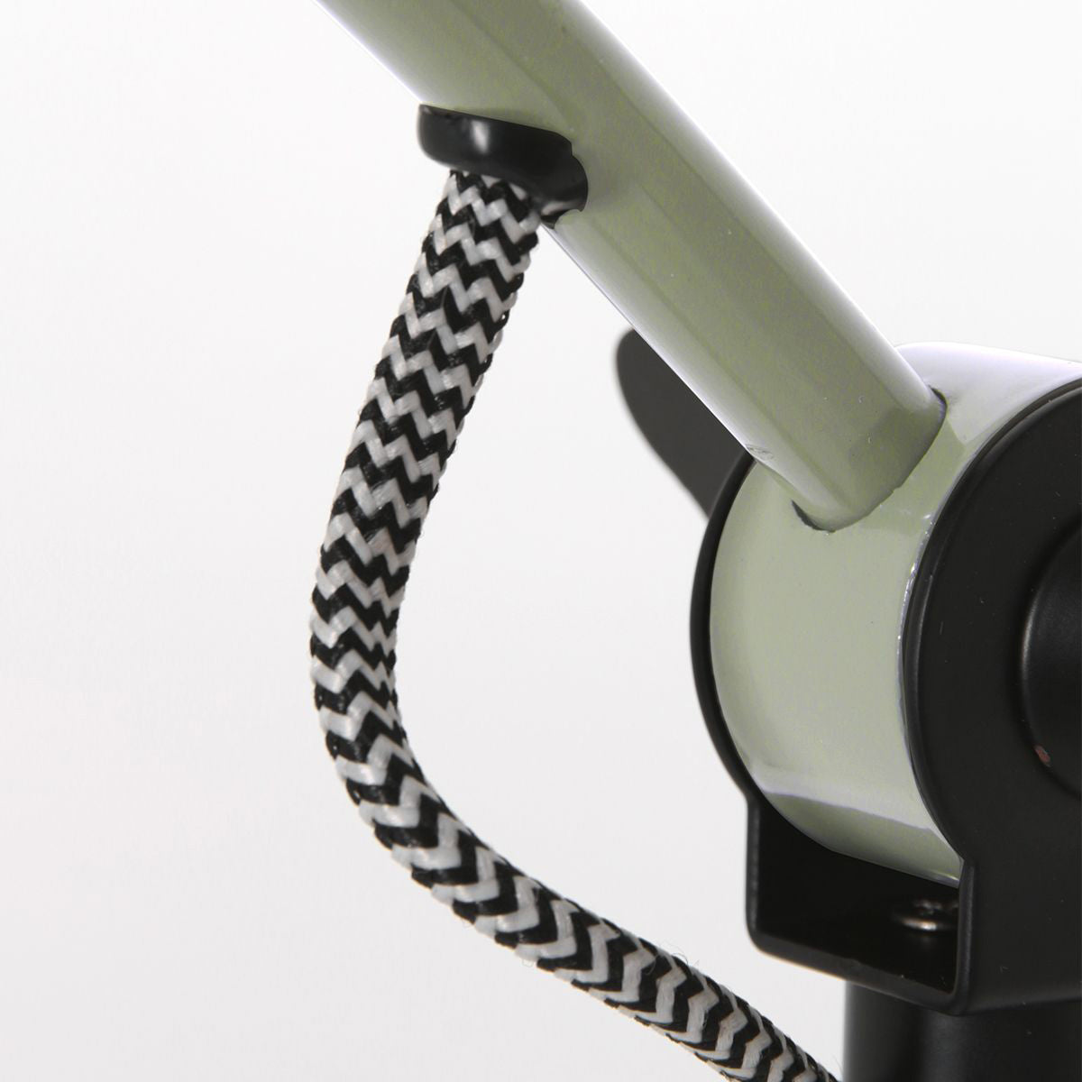 Grøn industriel bordlampe Mexlite Nove – billede 11