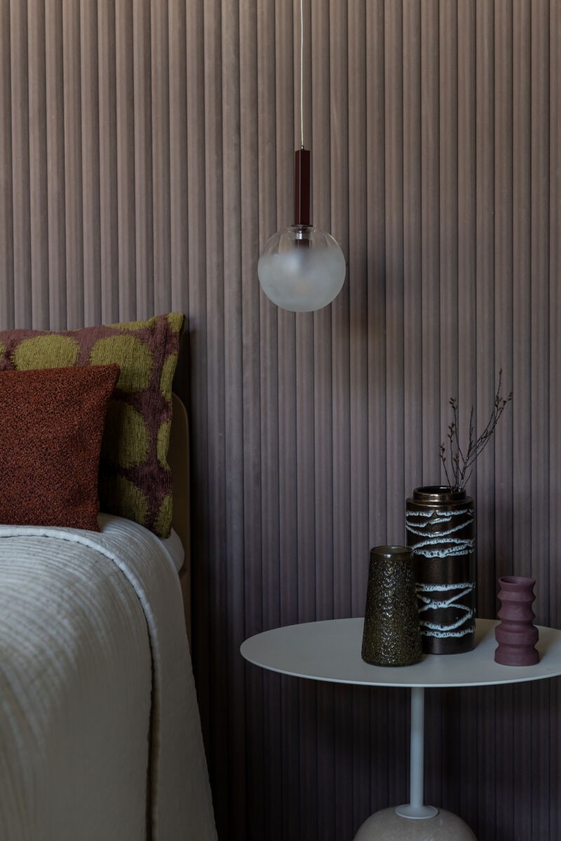Candeeiro pendente bordeaux atemporal It's About RoMi Murano – imagem 10