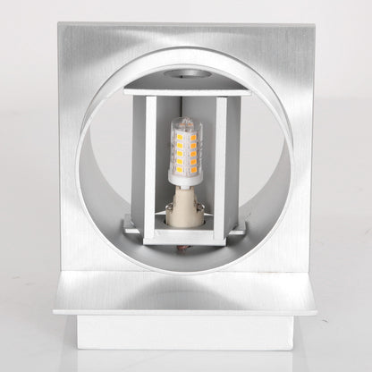 Lampa ścienna Steinhauer Muro G9, stalowa – zdjęcie 12