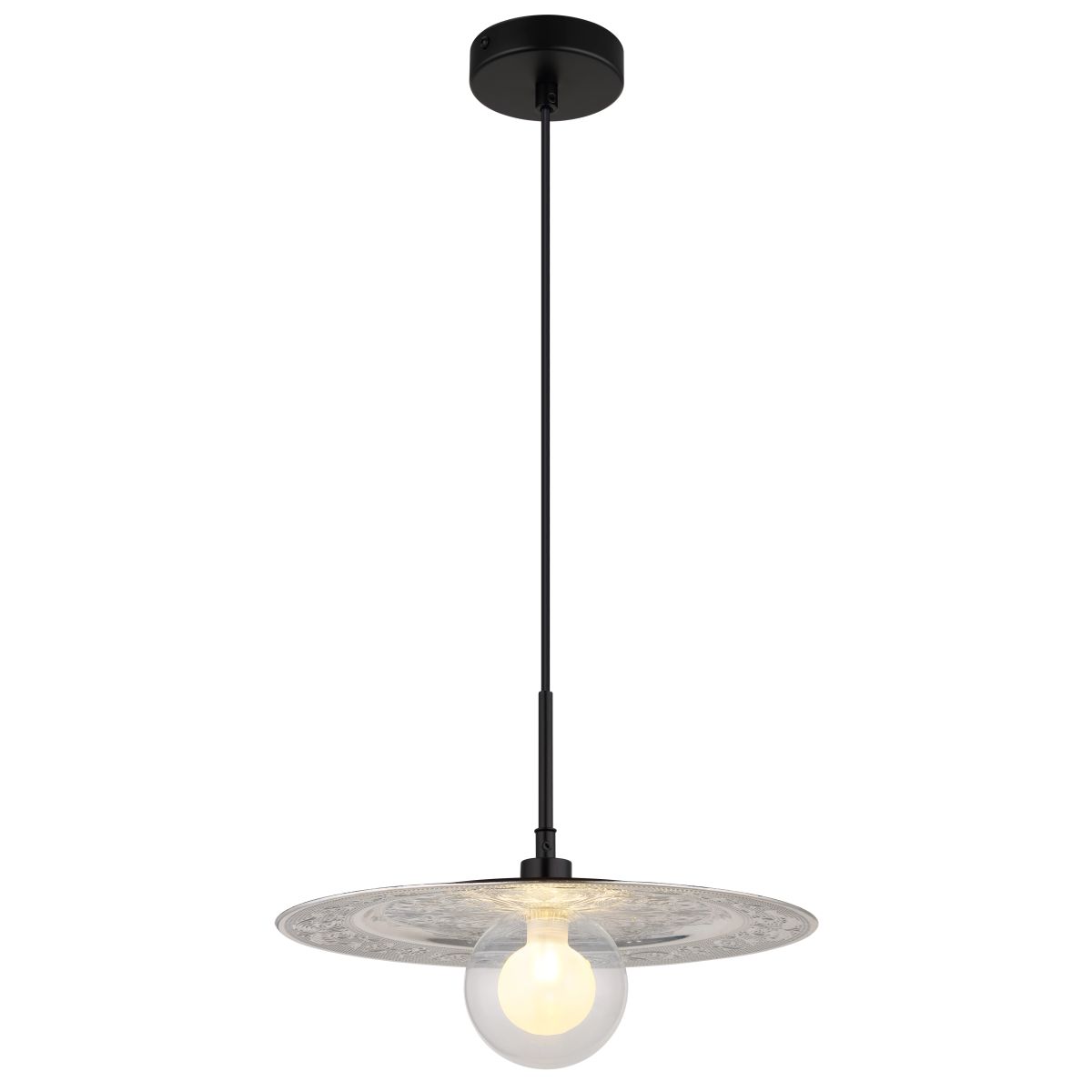 pendellamp-klassiek-modern-mat-zwart-glas-riga-main-image