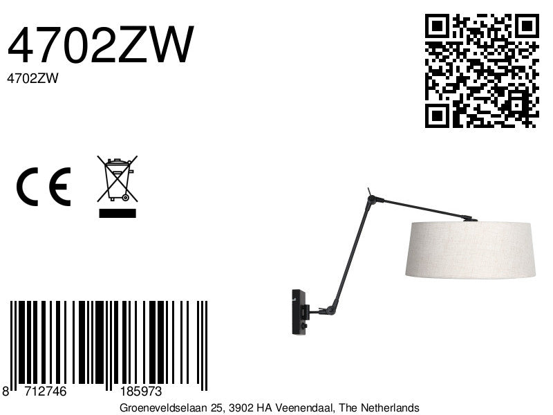 zwarte-wandlamp-met-creme-linnen-kap-steinhauer-prestige-chic-variant-image8a