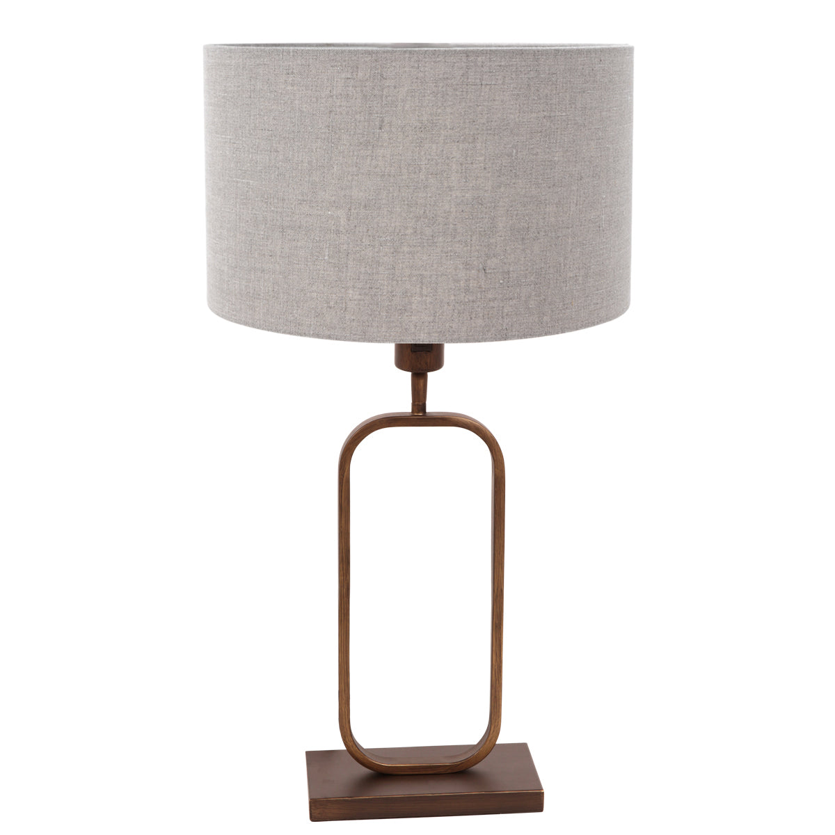 bronzen-tafellamp-met-grijs-grof-linnen-en-rustige-uitstraling-steinhauer-stang-variant-image1