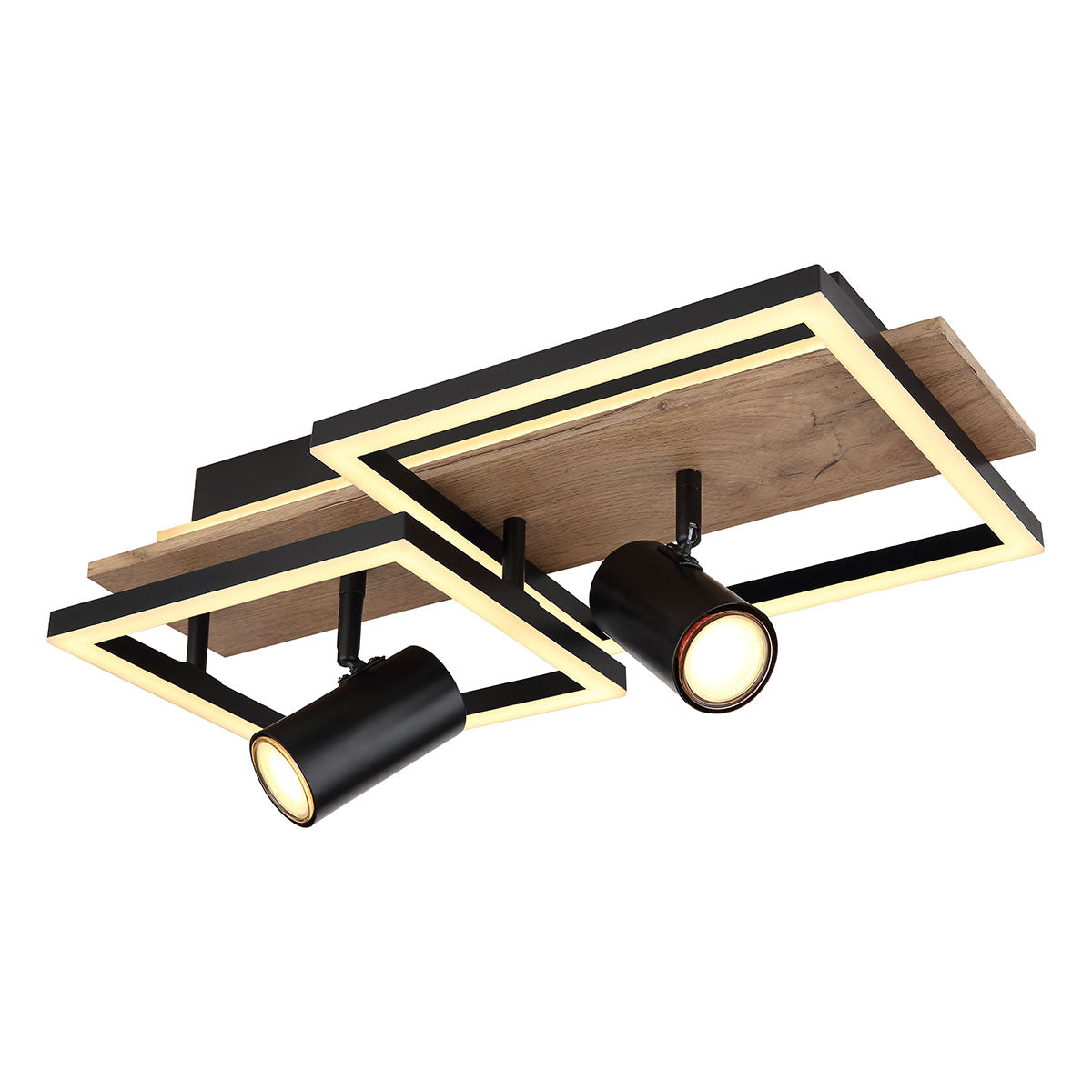 zwart-bruine-plafondlamp-2-vierkant-spots-globo-kassu-main-image