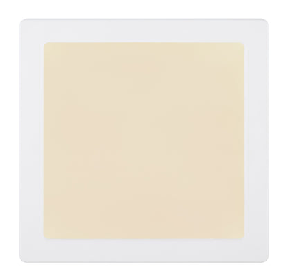 Lampada da soffitto LED in plastica bianca di media grandezza – immagine 3