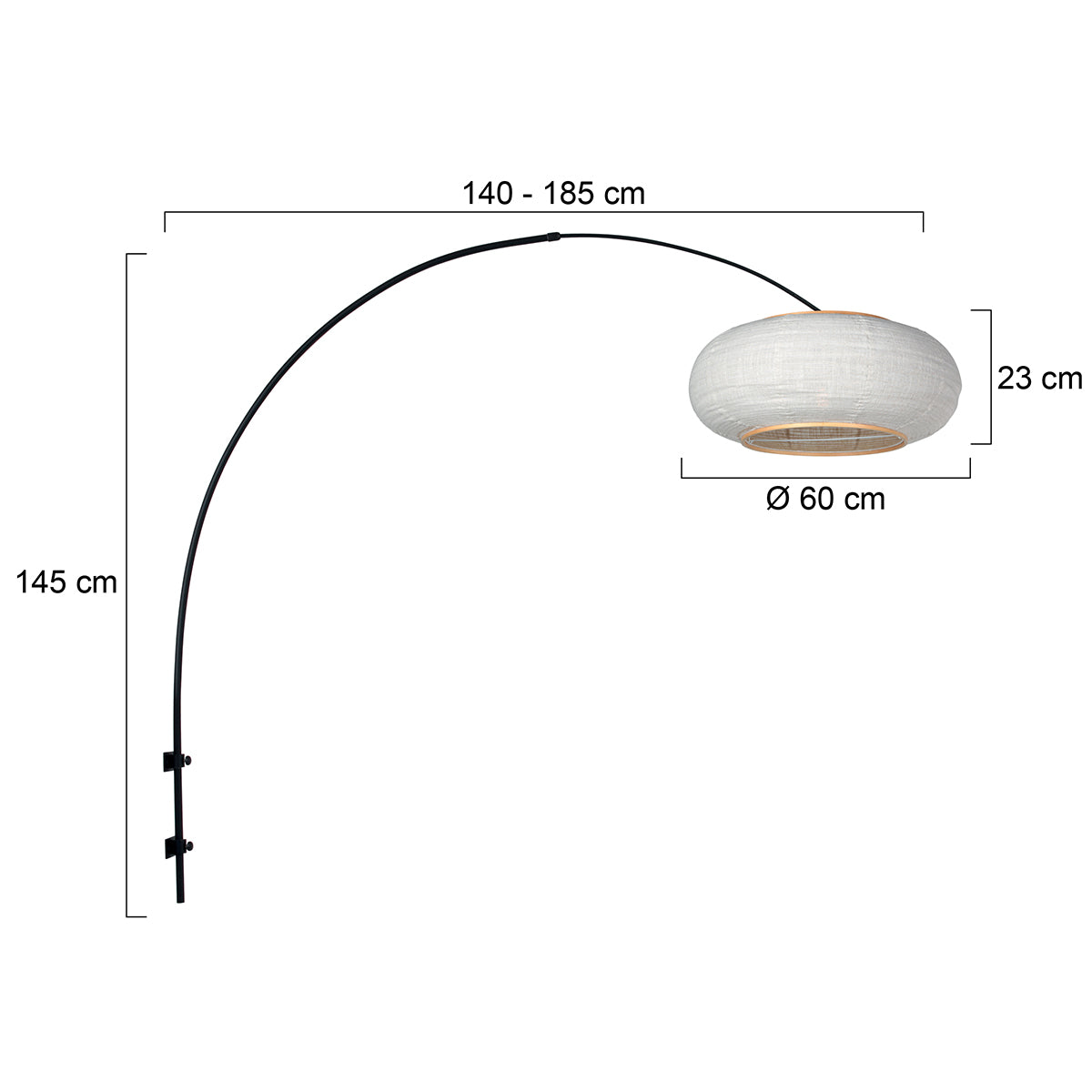 zwarte-boog-wandlamp-met-linnen-kap-o60-cm-steinhauer-silva-alba-variant-image7