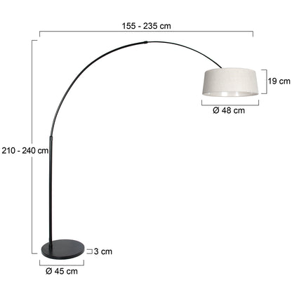 zwarte-booglamp-met-warme-creme-linnen-kap-steinhauer-sparkled-light-variant-image7