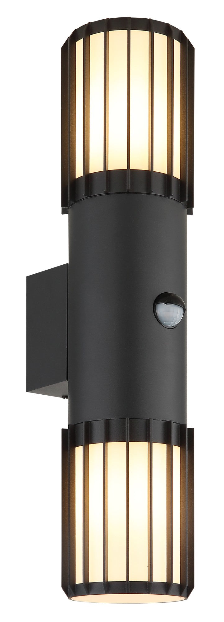 Modern antracitfärgad aluminium utomhusvägglampa – bild 3