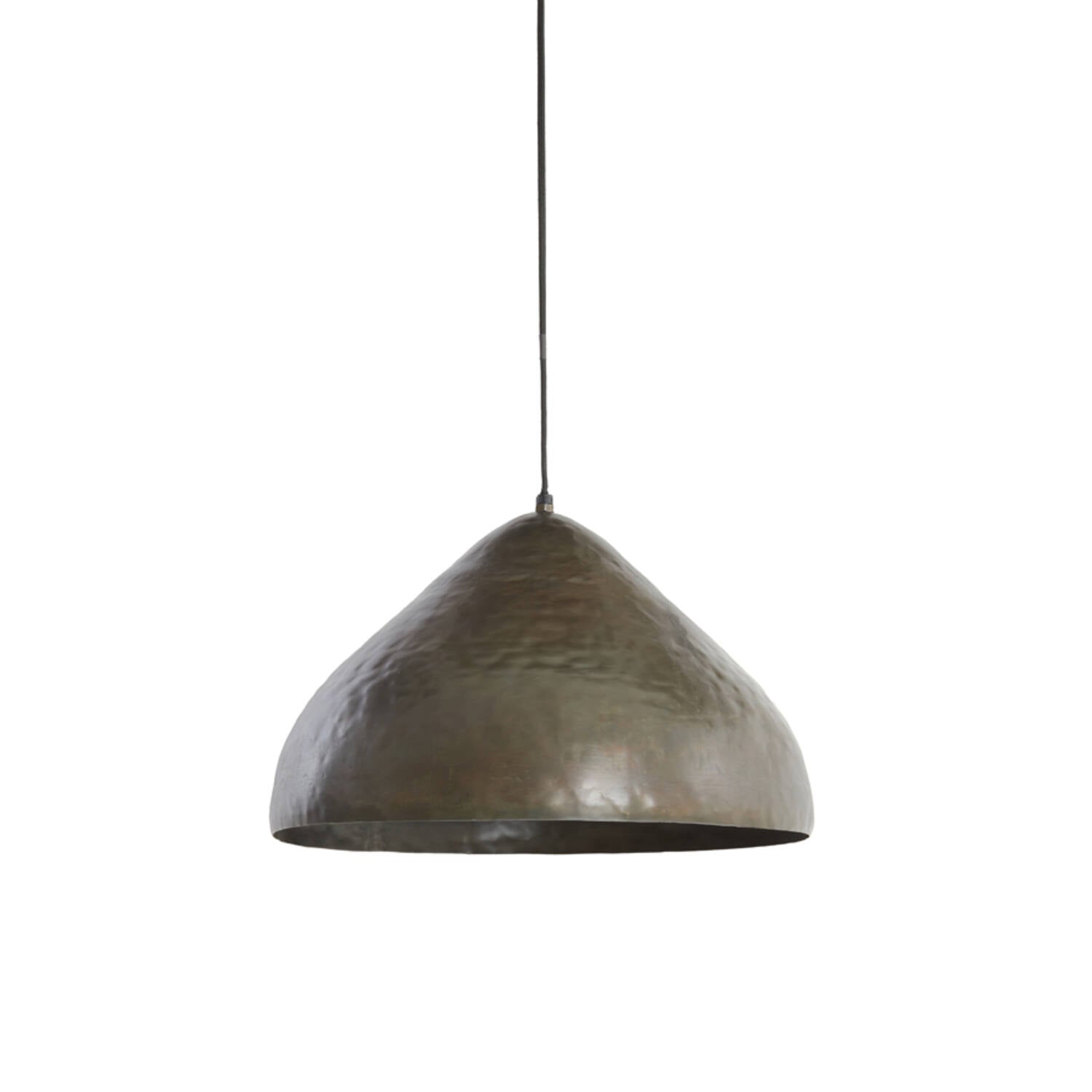 conische-metalen-hanglamp-zwart-light-living-elimo-main-image