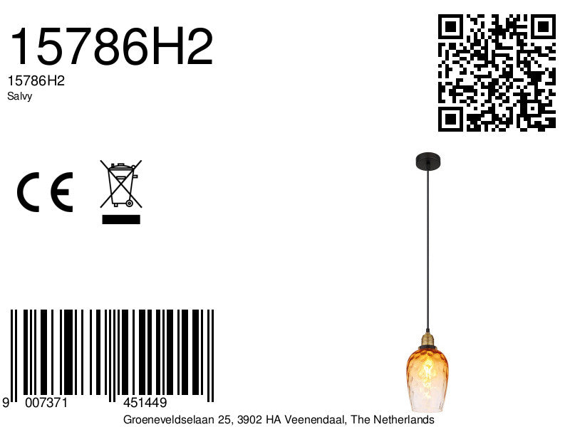 zwarte-klassieke-hanglamp-metaal-glas-globo-salvy-variant-image8a