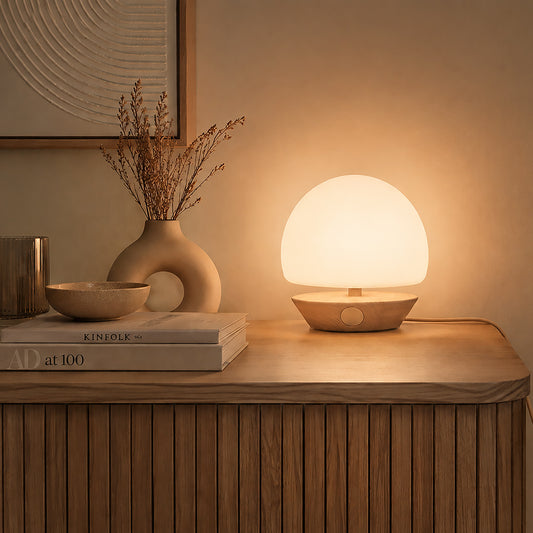 moderne-naturel-houten-tafellamp-glas-steinhauer-ancilla-ai-sfeer_image