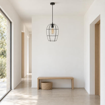 Drátové závěsné svítidlo Mexlite Minimalics – fotografie v interiéru