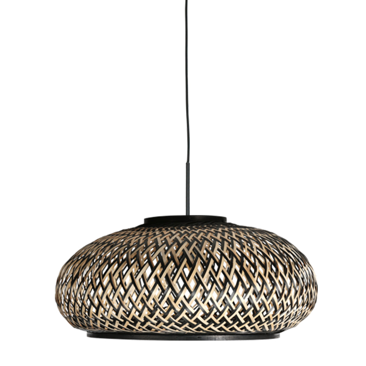 bolle-bamboe-hanglamp-zwart-naturel-steinhauer-sparkled-light-main-image