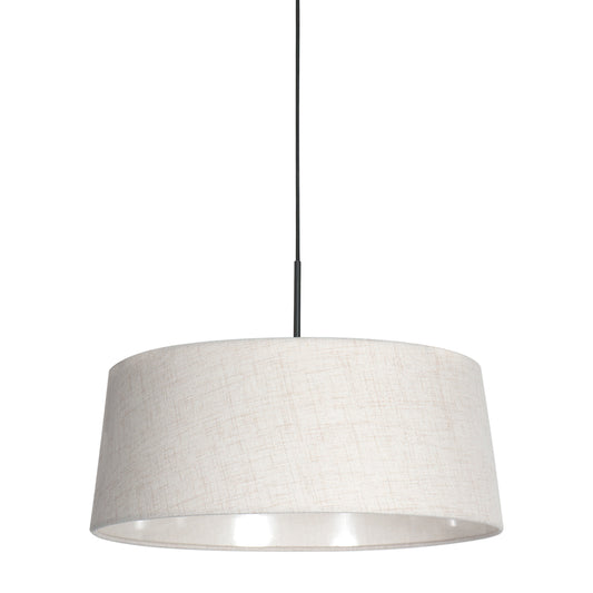 zwarte-pendel-met-luxe-linnen-kap-steinhauer-sparkled-light-main-image