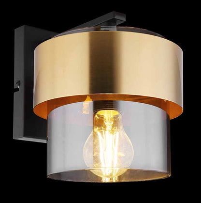 wandlamp-rond-zwart-klassiek-globo-milley-variant-image1