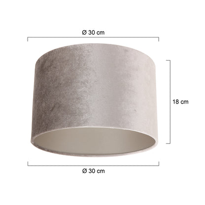 moderne-velours-zilveren-lampenkap-steinhauer-variant-image7