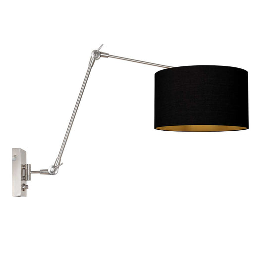 moderne-metalen-stoffen-wandlamp-steinhauer-prestige-chic-main-image