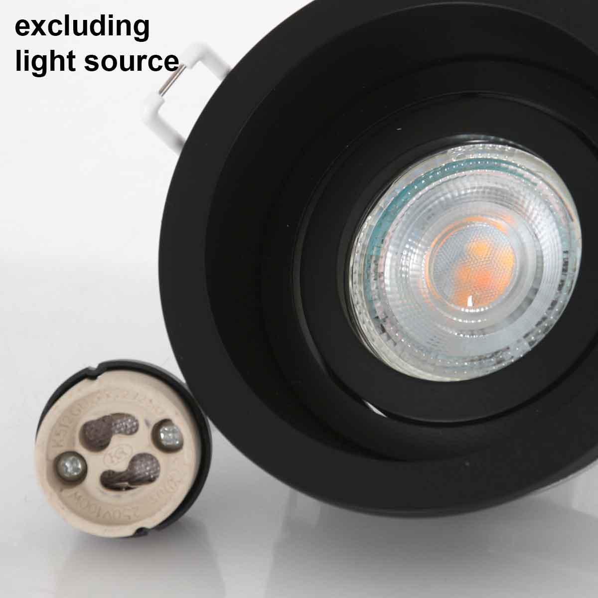 Steinhauer Pelite Black Recessed Spotlight – image 5