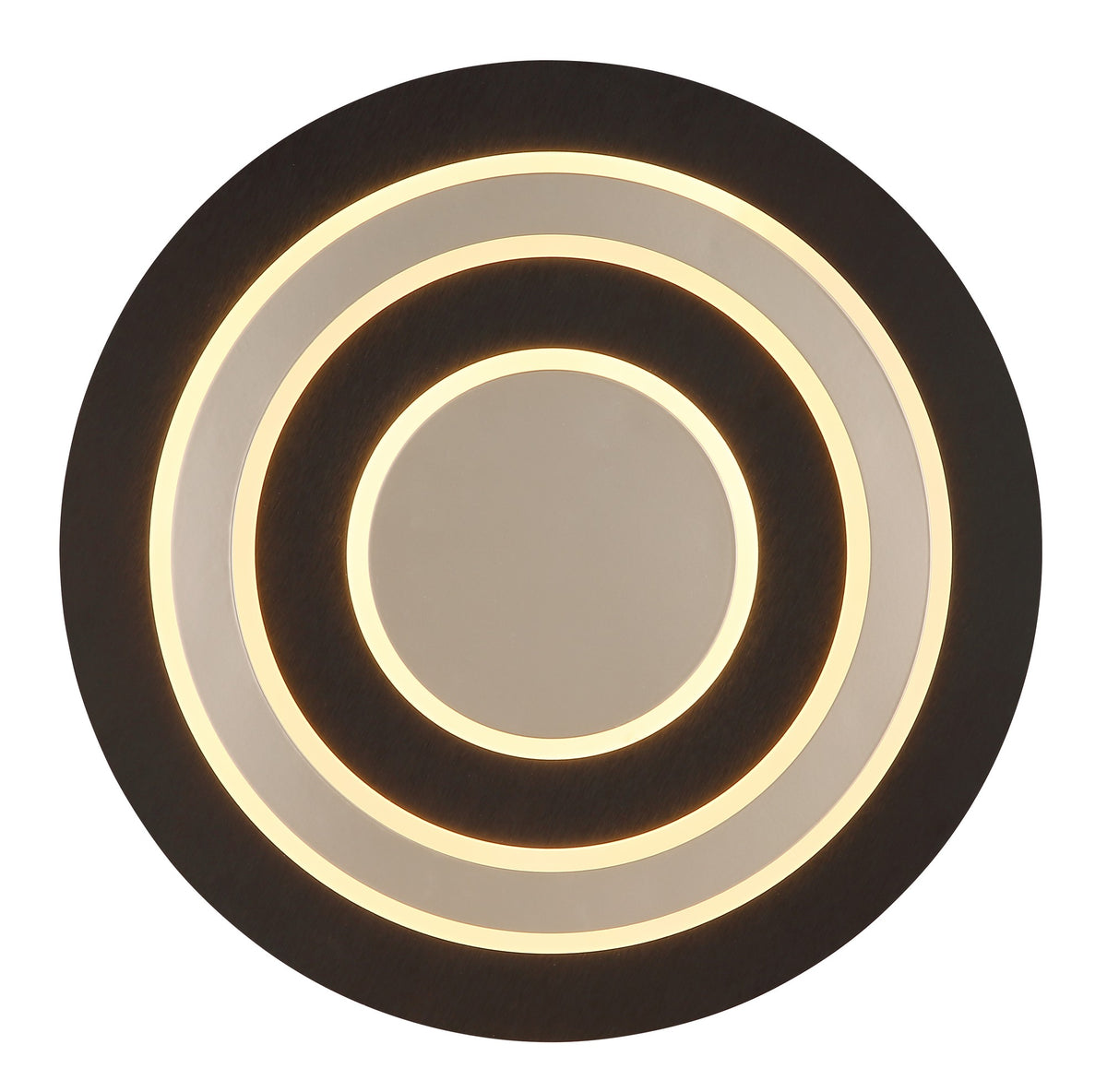 Keskmise suurusega must metallne LED laelamp – pilt 2