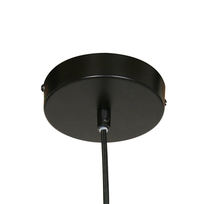 Anne Light & Home Bangalore Beige Fabric Pendant Light – image 11