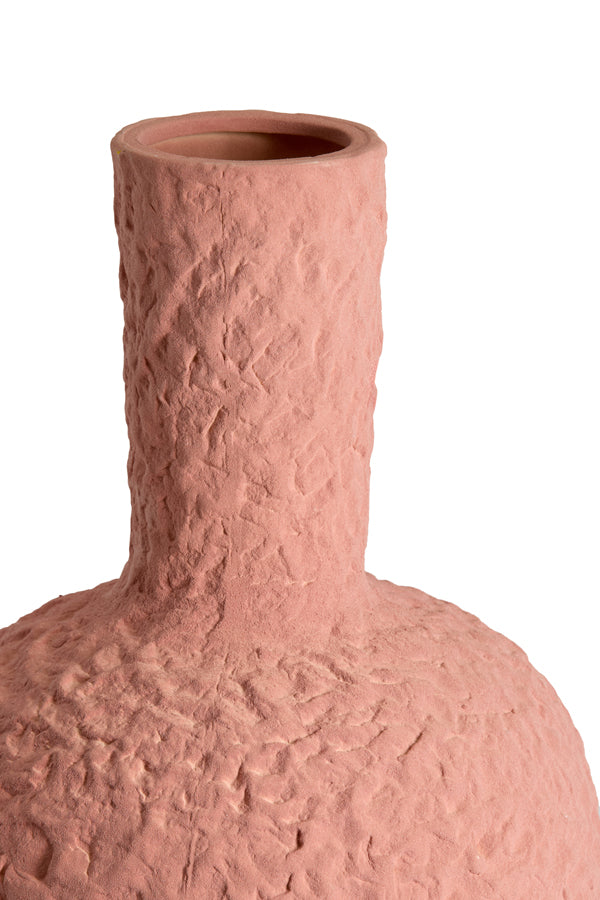 verfijnde-roze-keramieken-vaas-van-light-living-sacile-variant-image1
