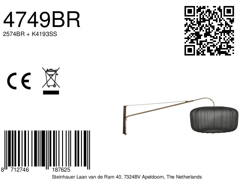 bronzen-wandlamp-met-zwarte-textiel-kap-o60-cm-steinhauer-vella-lino-variant-image8a