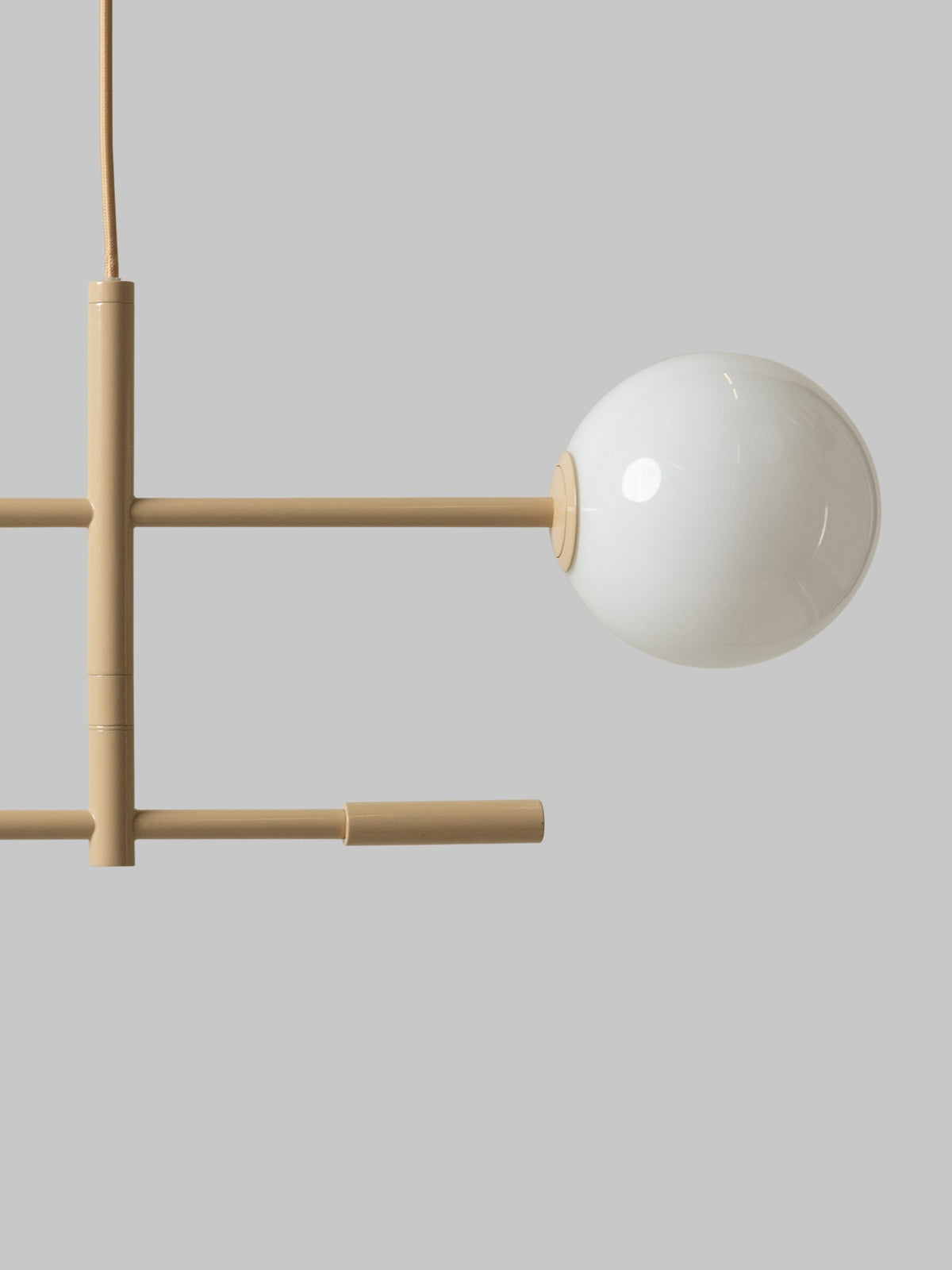 Lustre de 4 luzes em vidro bege refinado It's About RoMi Copenhagen – imagem 6