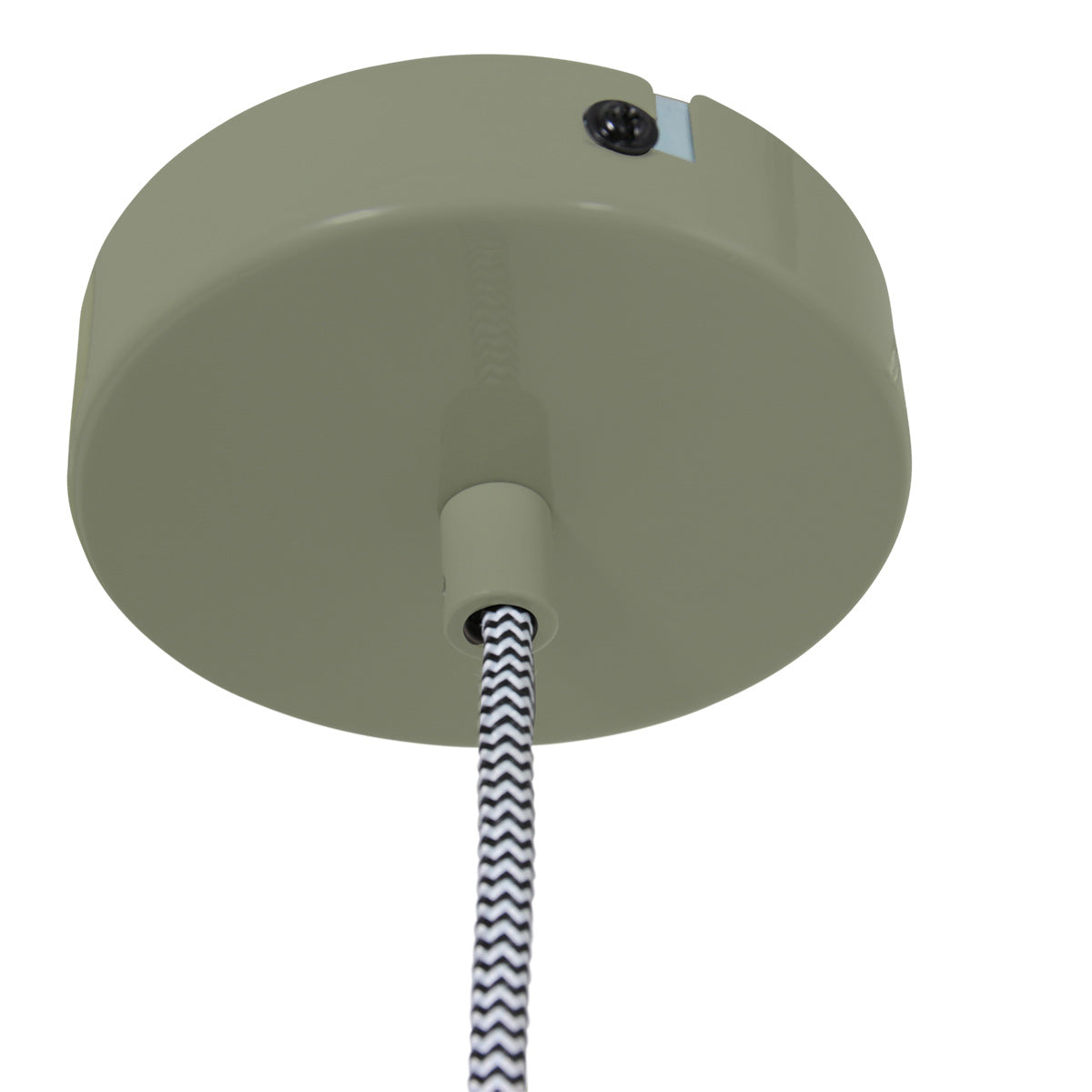 Zielona metalowa lampa wisząca Mexlite Nove – zdjęcie 6