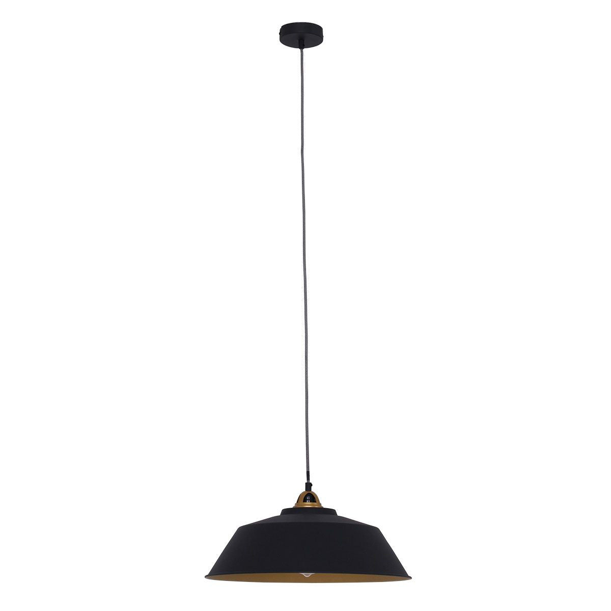 Mexlite Nove pendel i sort metal Ø42 cm – billede 1