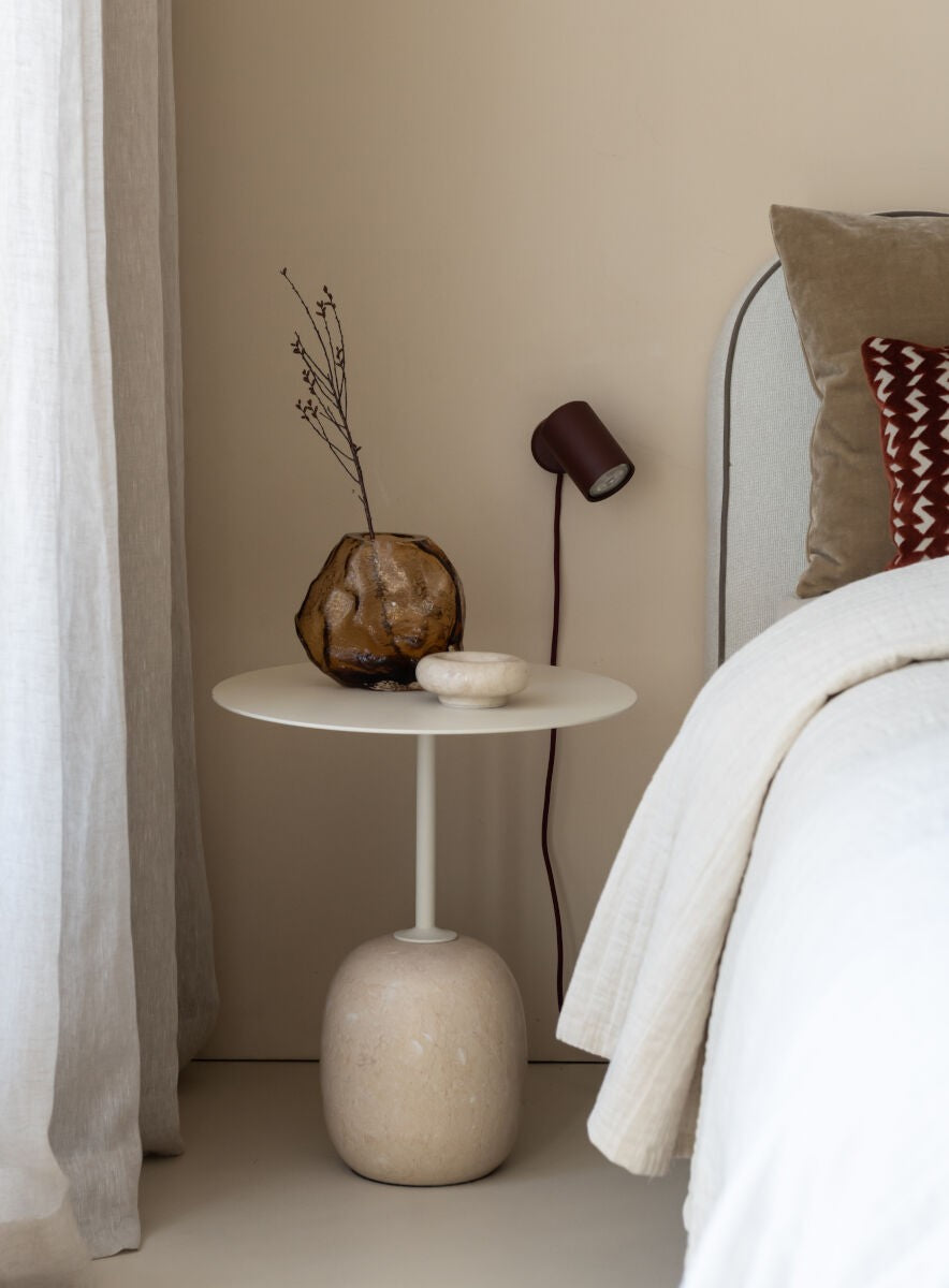 Bordeauxrode aluminium wandlamp met cilinderkap It's About RoMi Milan – afbeelding 12