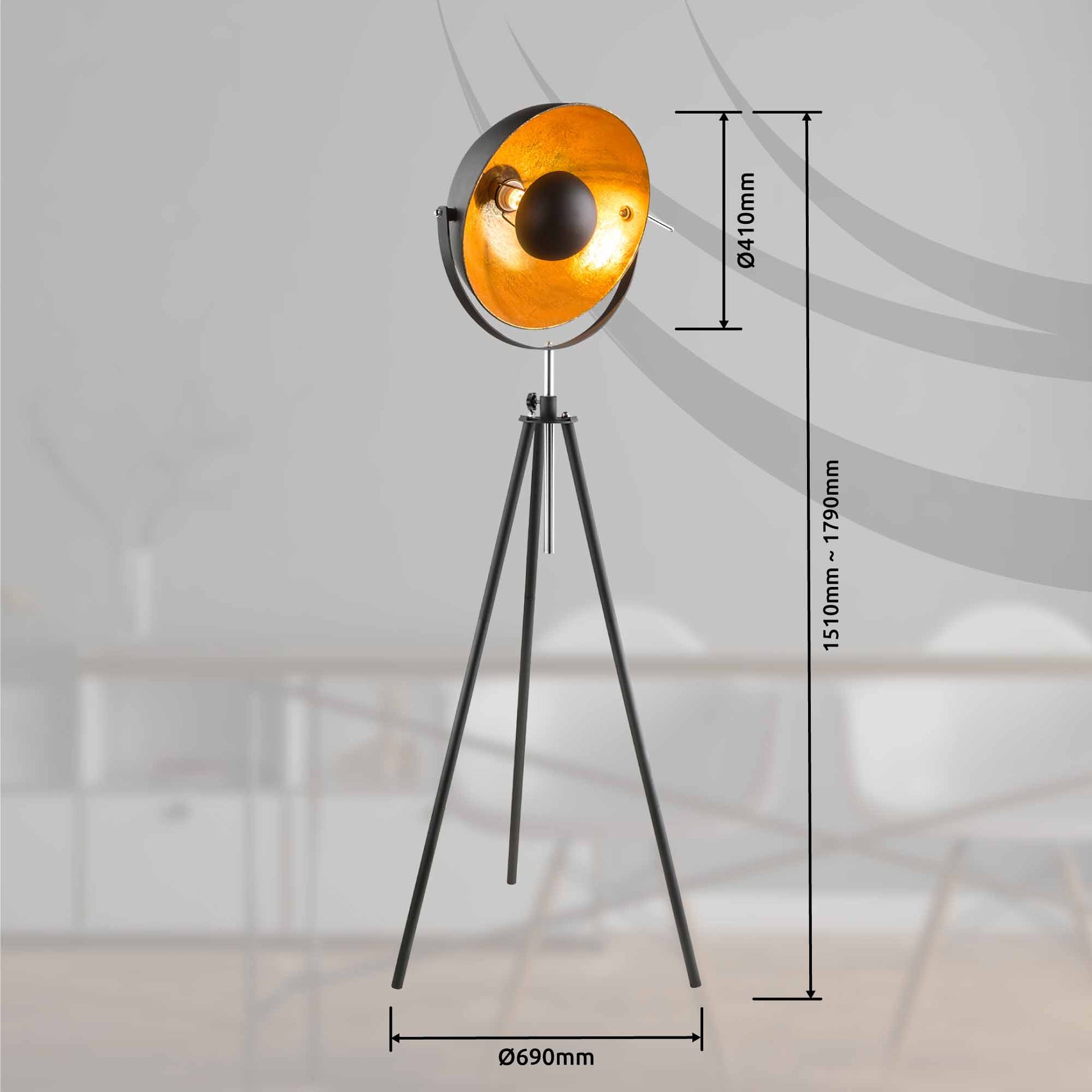 industriele-driepoot-vloerlamp-koepelkap-zwart-goud-globo-lenn-variant-image2
