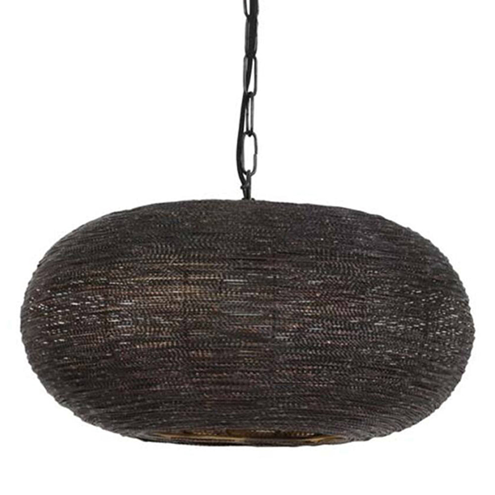 rustieke-ronde-bruine-fijnmazige-hanglamp-light-living-nadra-main-image