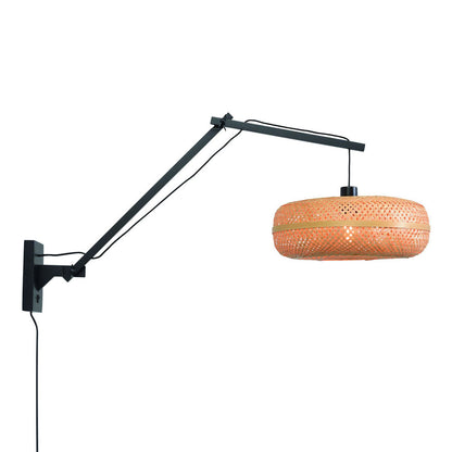 ronde-zwart-naturel-bohemian-wandlamp-good-mojo-palawan-main-image