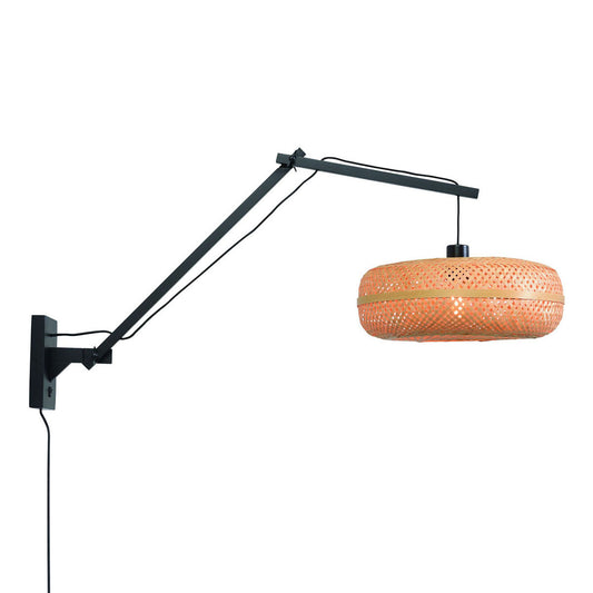ronde-zwart-naturel-bohemian-wandlamp-good-mojo-palawan-main-image