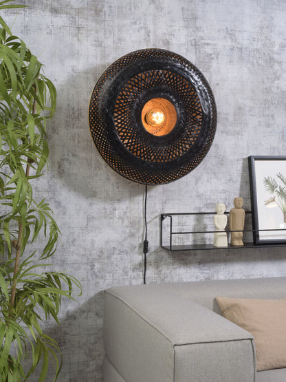 zwarte-bohemian-wandlamp-rond-good-mojo-palawan-variant-image1