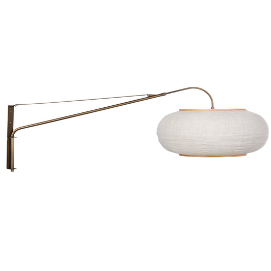 bronzen-wandlamp-met-linnen-kap-o60-cm-en-verstelbare-arm-steinhauer-silva-alba-main-image