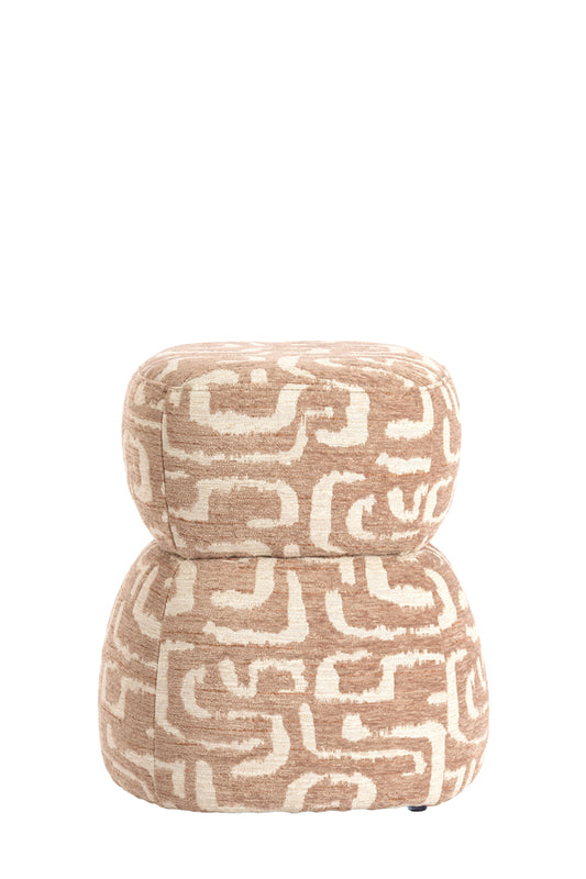 sfeervolle-oranje-textiel-poef-light-living-leyla-main-image