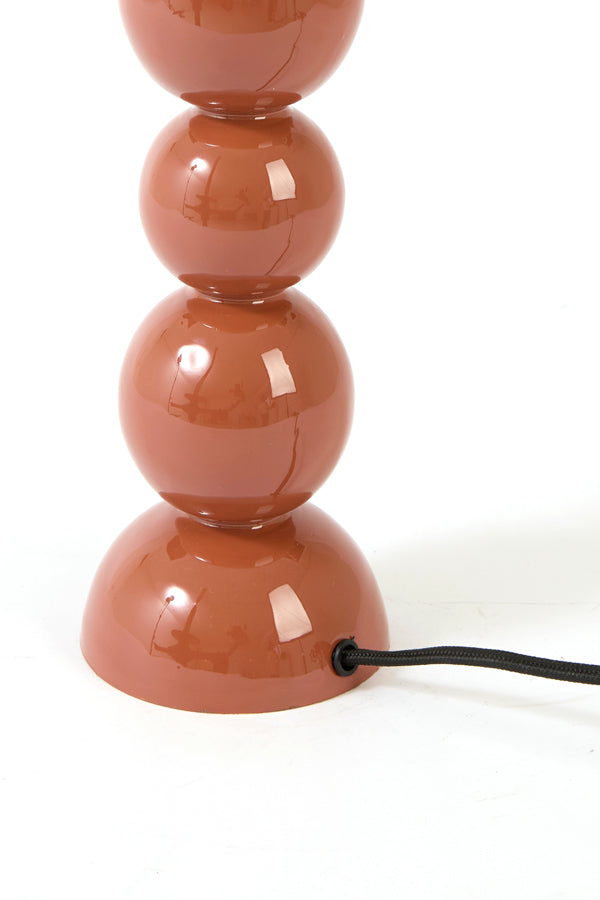 Lille terracotta metal lampefod Light & Living Barles – billede 2