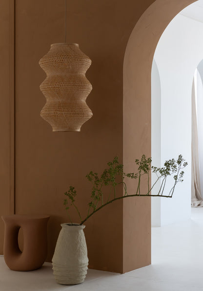 Lampada a sospensione in bambù color naturale senza tempo GOOD&MOJO Barbados – immagine 10